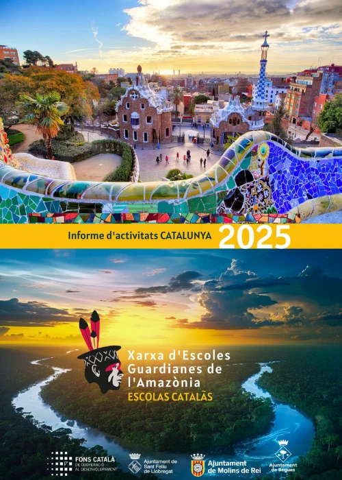 Portada de la memòria d'activitats Catalunya 2024-2026